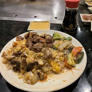 Hibachi Scallops &amp; Sirloin Steak (3.9.24)