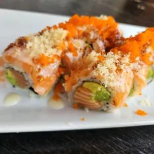 Twin Salmon Roll (8)