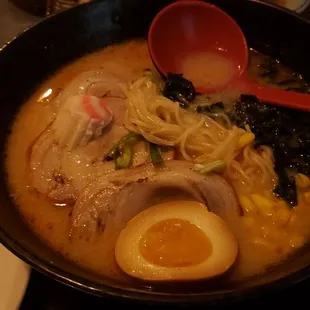 Miso Ramen with pork.