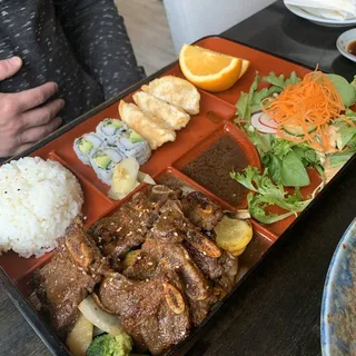 Beef Short Ribs Bento Box