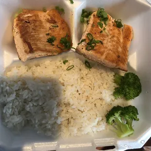 Salmon Teriyaki Bowl