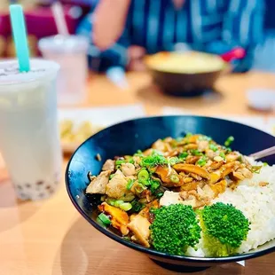 Ginza ramen Poke And Boba