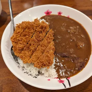 Tonkatsu Curry Donburi