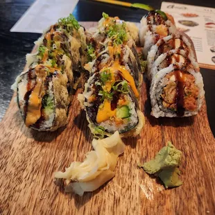 Mexican, Phoenix, and Dynamite Roll