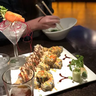 food, sashimi, sushi, sushi and sashimi