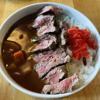 Rib - Eye Steak Kare Rice