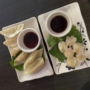 Pork Gyoza &amp; Shu Mai