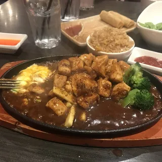 Black Pepper Chicken Hibachi