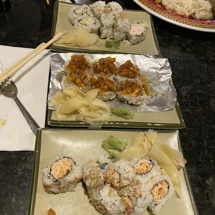 food, sushi and sashimi, sushi, sashimi