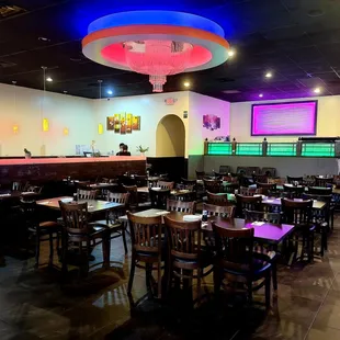 Aug 2021: The main dining area-- booths are on the far left side out of view