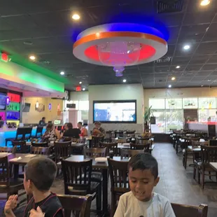 Inside of restaurant