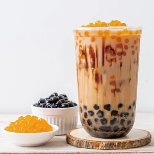 Brown sugar milk tea