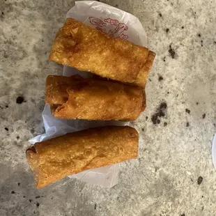Pork Egg Roll       -huge portion and great flavor
