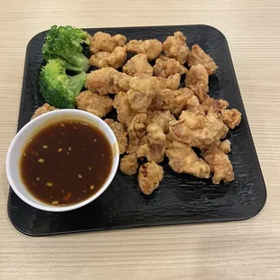 General Tso's Chicken... sauce on the side.