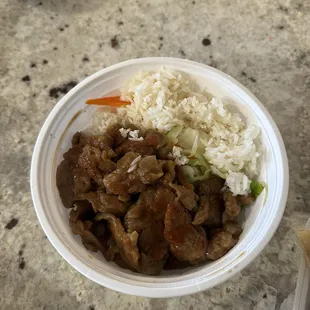 Steak Teriyaki       -DELICIOUS