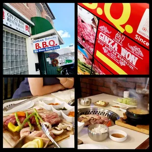 a collage of photos
