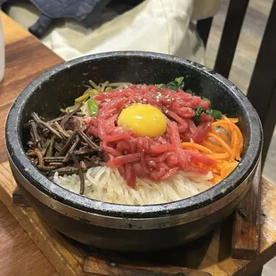 Raw beef bibinbab