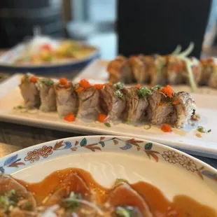 sushi, sashimi, food, sushi and sashimi