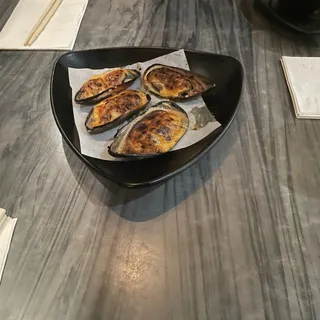 Baked Green Mussel