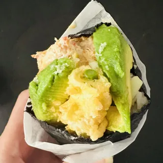 Real Snowcrab Hand Roll Special