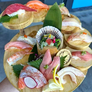 Ginza Sushi Sashimi Combo