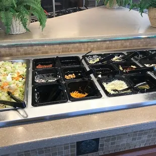 Salad bar.