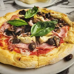 Capricciosa Pizza, gluten-free