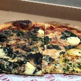 Four assorted slices - all delicious!