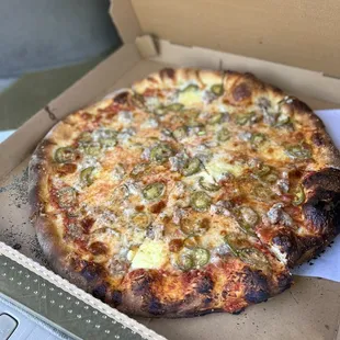 Sausage and jalapeño - scrumptious