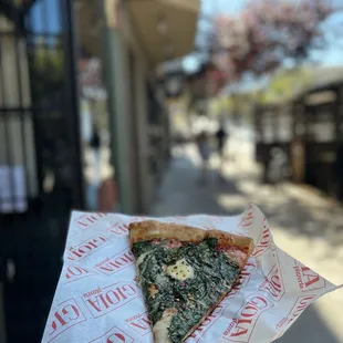 Spinach Pizza