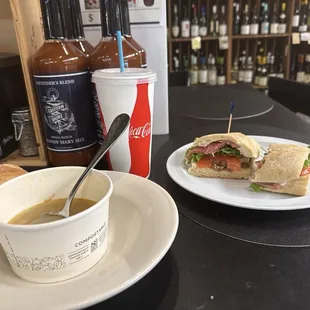 sandwiches, food