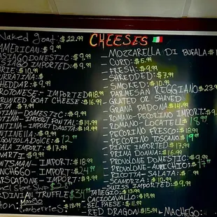 Sooo many Cheeses!!!