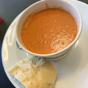Tomato Basil Soup- Delicious