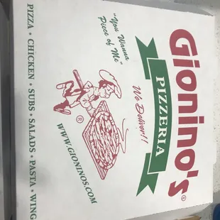 a pizza box