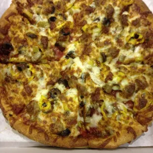 This is gionino's best pizza the pizza taste like it came out a stone oven and the sauce taste homemade