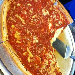 Chicago stuffed pizza!