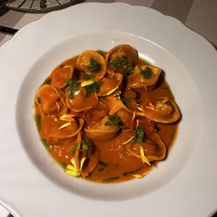 Lobster tortellini