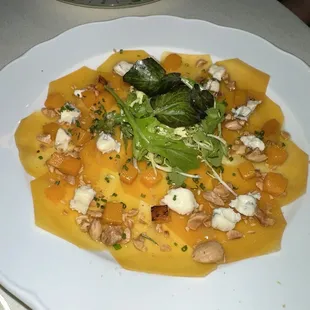 Butternut Squash Carpaccio