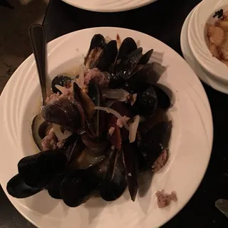 Mussels in White