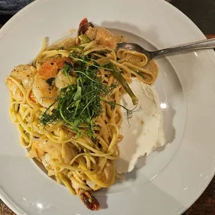 Shrimp Linguini