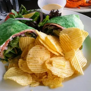 Kosta's Smoked Salmon Wrap