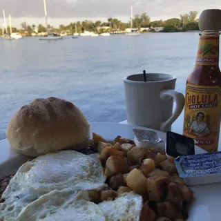 Corned Beef Hash and Eggs