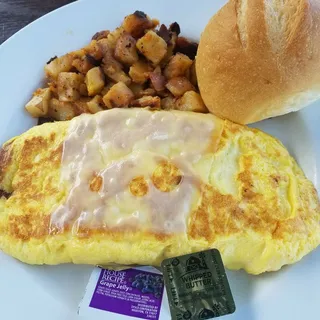 Ham and Cheese Omelette