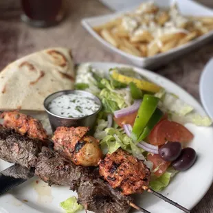 Souvlaki plate