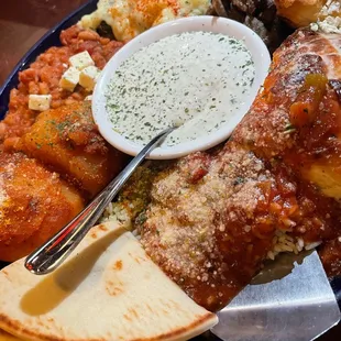 chicken wings and fried chicken, food