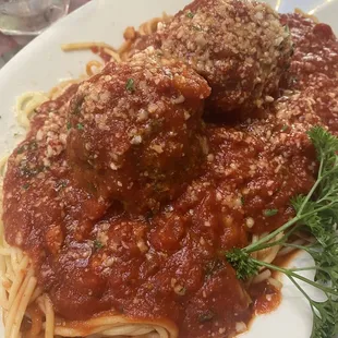 Spaghetti and Meatballs