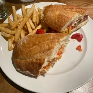 Italian Sausage Burger