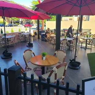 Patio dining!