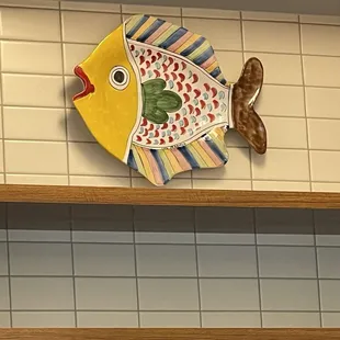 Platter on the wall