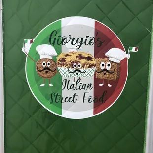 a sign for a restaurant